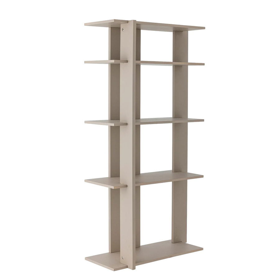 Bloomingville Norvida Offener Schrank Grau B: 64 cm, H: 120 cm - Bild 1