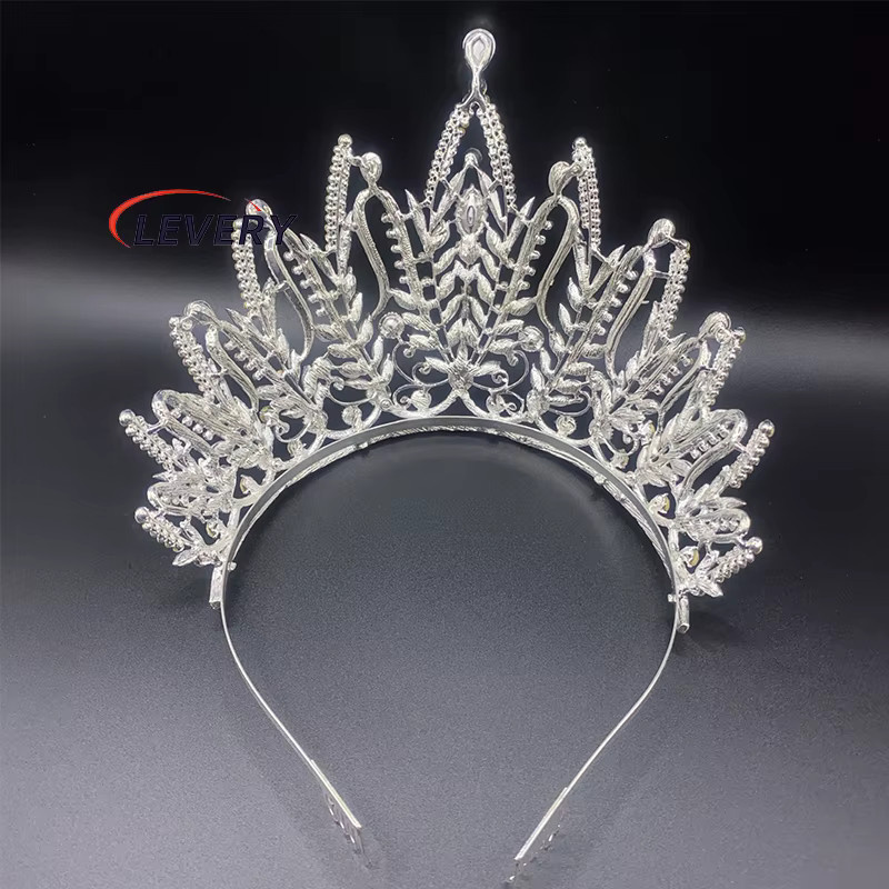 Levery Tiara, Strass, Kristall, Damen - Bild 3