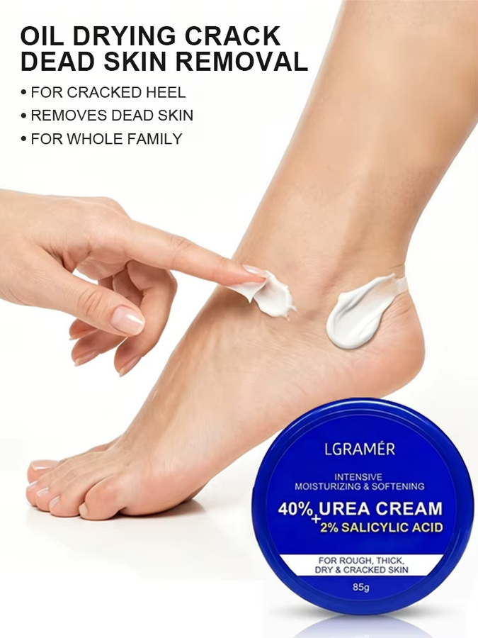LGRAMER Creme mit Urea und Salicylsäure für Füße und Hände, Unisex - Bild 5