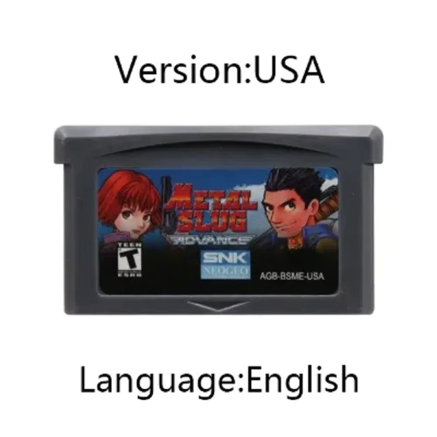 Metal Slug Advance GBA-Videospielkassette für Game Boy Advance von Bandai in Grau (USA/EUR Version) - Bild 3