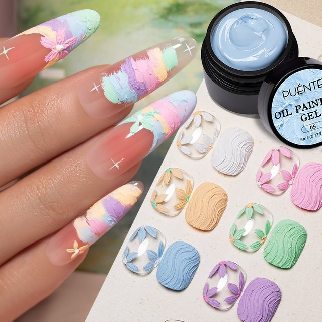 PUENTE Mattes Öl-Gel-Nagellack, Aurora starlit cat 1, 5 ml - Bild 1