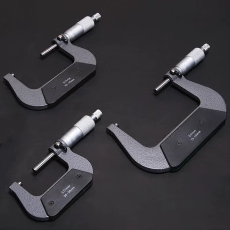 JUSTINLAU Mechanisches Außenmikrometer als präzises Messwerkzeug für Mikrometer-Messungen - Bild 3
