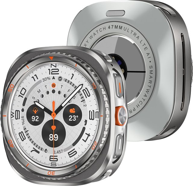Samsung Schutzhülle Aluminium, Silber, Galaxy Watch Ultra 47mm - Bild 1