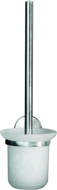 Fackelmann WC-Bürstengarnitur Fusion in Silber, B/H/T: 11 x 38 x 15 cm - Bild 1