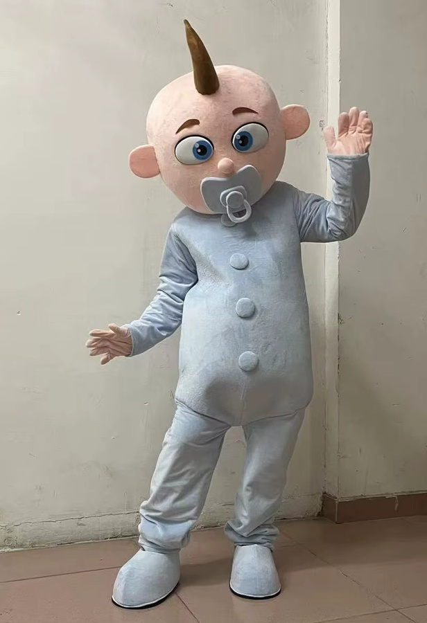 Mädchen und Jungen Maskottchen Cosplay Kostüm Anzüge, Babypuppe, Plüsch / Textil, Unisex - Bild 2
