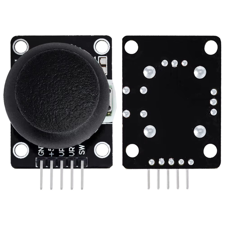 EGBO KY-023 Zweiachsiges XY-Joystick-Modul mit Analogausgang, PS2-Game-Controller-Sensor in Schwarz - Bild 4