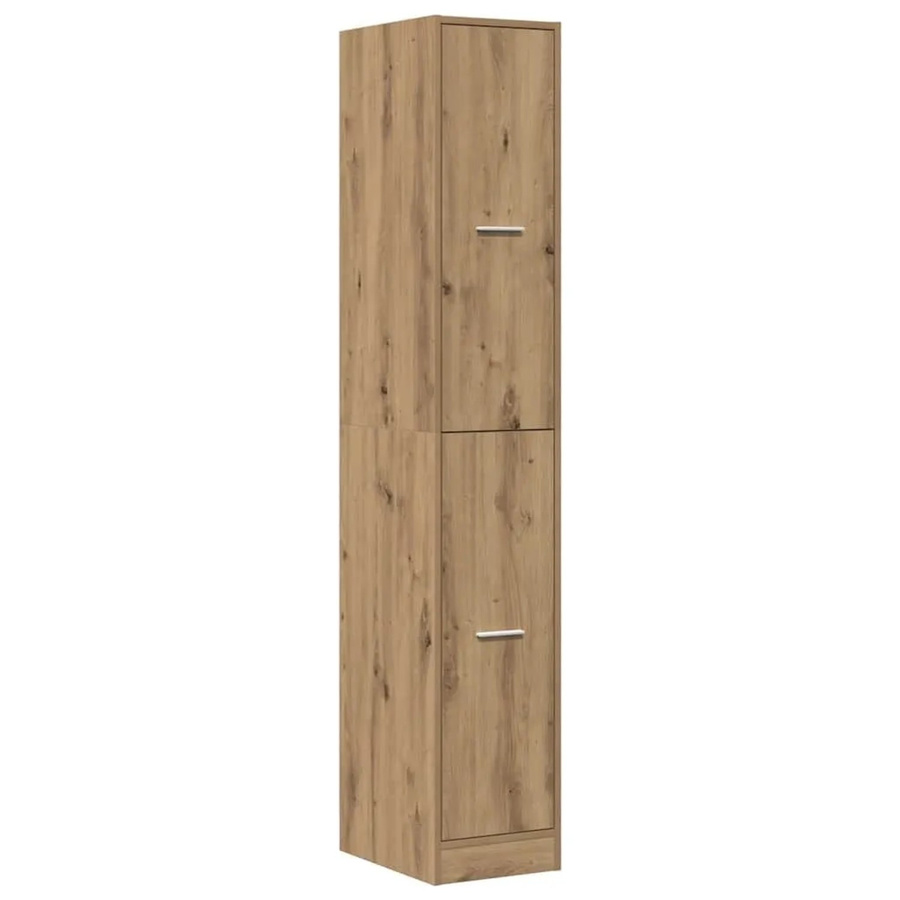 vidaXL Apothekerschrank Artisan-Eiche in Braun, B/T/H: 30 x 41 x 174,5 cm - Bild 2