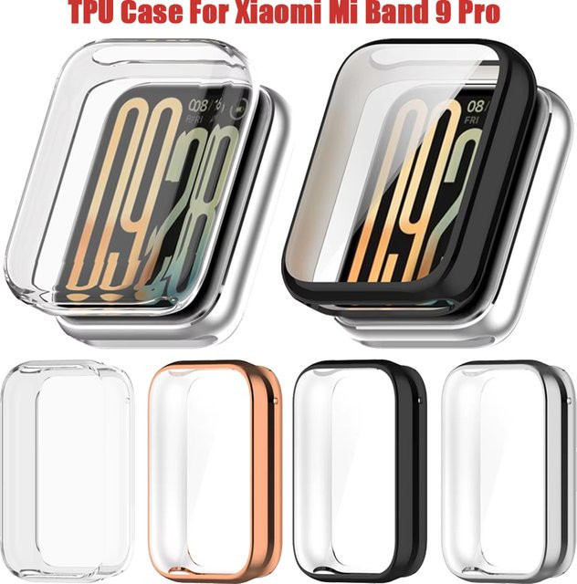 Xiaomi Schutzhülle Mi Band 9 Pro, TPU, Schwarz - Bild 1