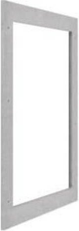 Hager FZ302N Ausgleichsrahmen zur Vergrösserung der Wandabstufung in Grau, B/T/H: 149,5 x 79,5 x 2,2 cm - Bild 1