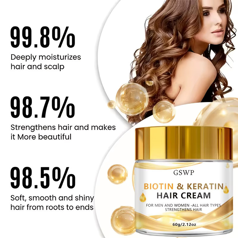 GSWP Biotin-Keratin Haarmaske für trockenes Haar - Bild 6