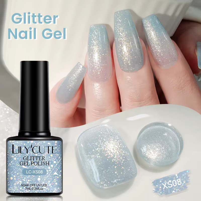 LILYCUTE Nagellack Gel, bunt, glänzend, 7 ml - Bild 2