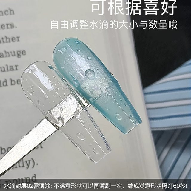 MISS MIANEL Nagellack, Klares Wassertropfen-Gel, Glänzend - Bild 1