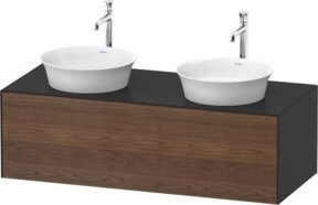 Duravit Waschtischunterschrank White Tulip in White, B/T: 130 x 55 cm - Bild 1