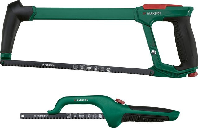 Parkside Sägen-Set PSHM 5 A1, 3-teilig oder 6-teilig, Farbe Grün, Material Stahl - Bild 1