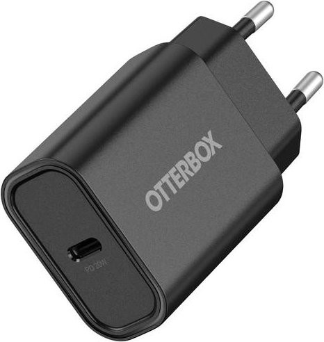 Otterbox 78-81362 USB-C Schnellladegerät 20W mit USB PD 3.0 in Schwarz ohne Kabel - Bild 1