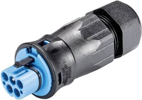 Wieland Electric 96.152.0553.9 Steckverbinder in Blau und Schwarz - Bild 1