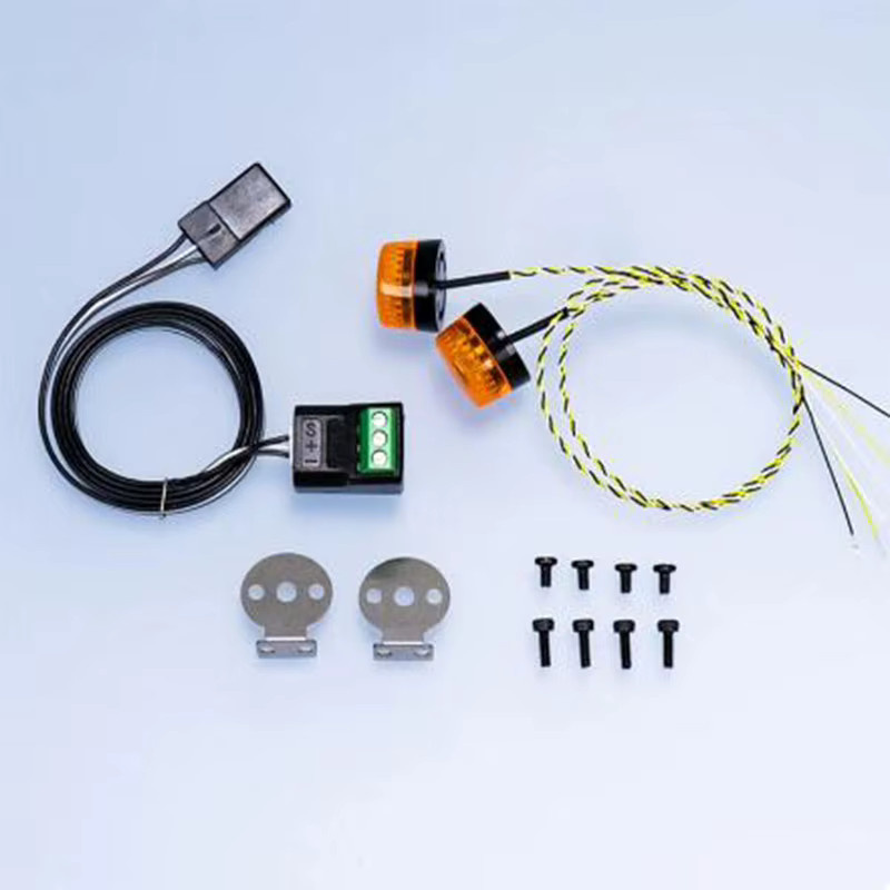 Nooxion RC Modell Warnlicht, LED 360 Grad drehbares Licht, 1:14, Orange - Bild 2