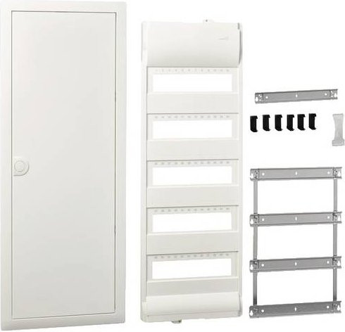 Hager Ausbaupaket Volta VZ60NRK für Reihenklemmen, 5x12PLE UPV/HWV, Weiß - Bild 1