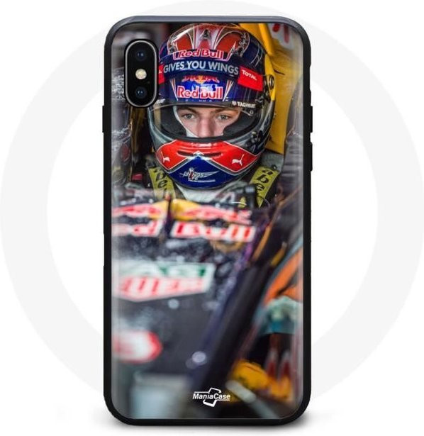MANIACASE iPhone XS Max Schutzhülle Formel 1 Verstappen Multicolor - Bild 1