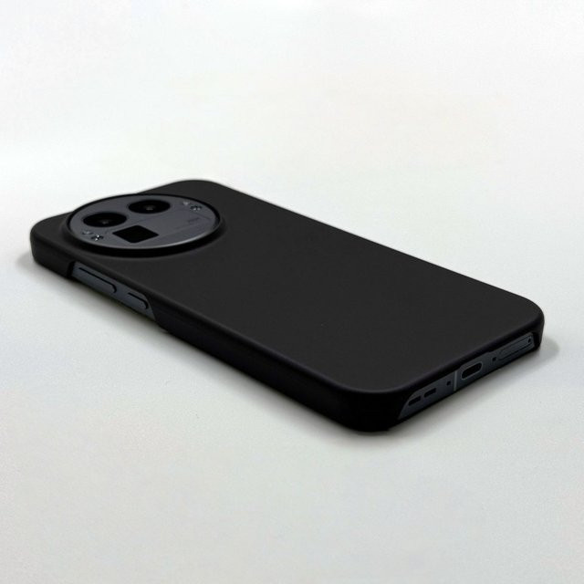 Ultradünne und stoßfeste Schutzhülle für Realme GT 8 Pro in Gelb und Schwarz, rahmenlose PC-Abdeckung mit Fingerabdruckschutz - Bild 1