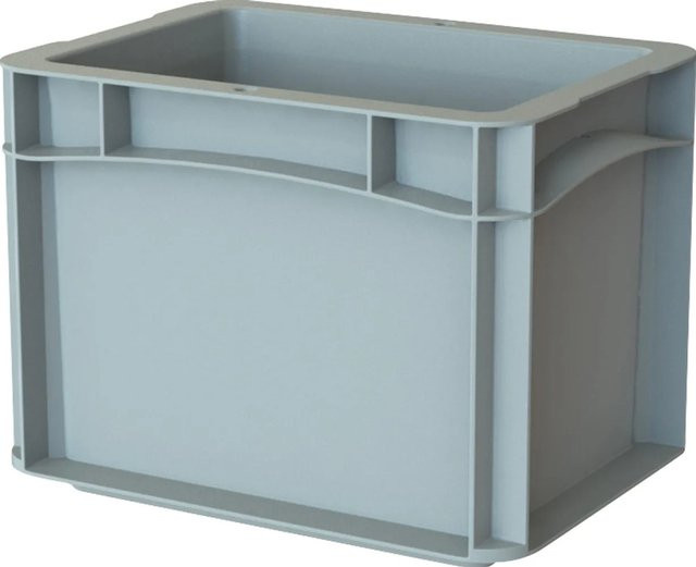 Eurobox-System Vollwand Box Grau B/T/H: 30 x 20 x 22 cm - Bild 1