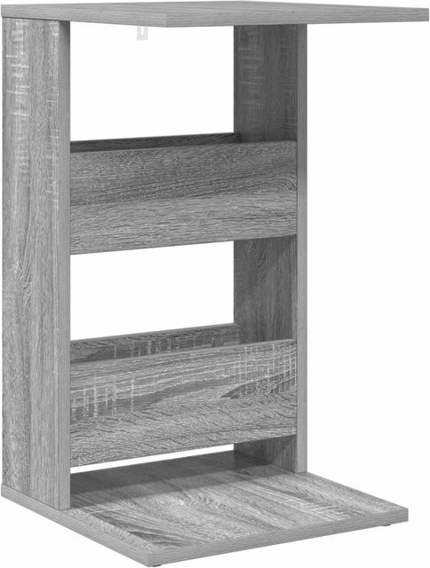 vidaXL Beistelltisch in Grau Sonoma aus Holzwerkstoff, B/T/H: 40 x 35 x 60,5 cm - Bild 1