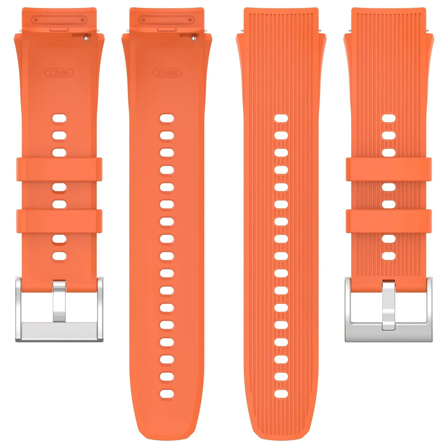 Uhrenarmband Silikon, Schwarz - Bild 3