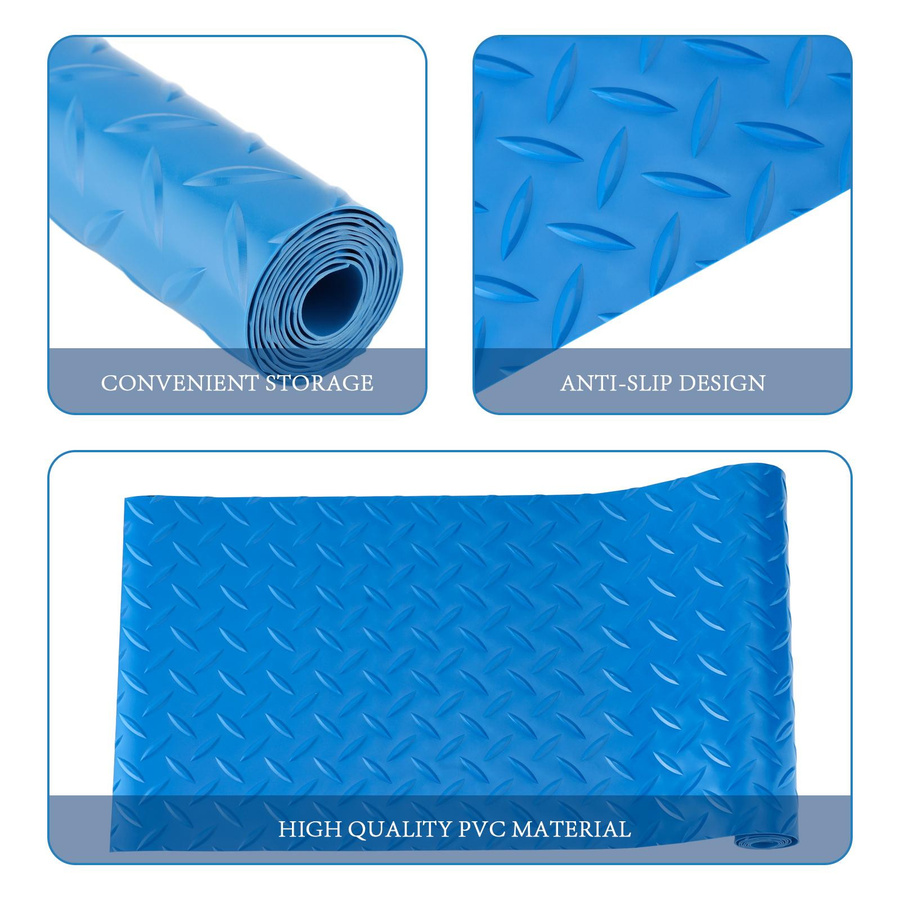 KaiSai PVC-Poolleiter Stufenmatte mit Fischgrätmuster, B: 90 cm, T: 23 cm, H: 0,2 cm - Bild 3