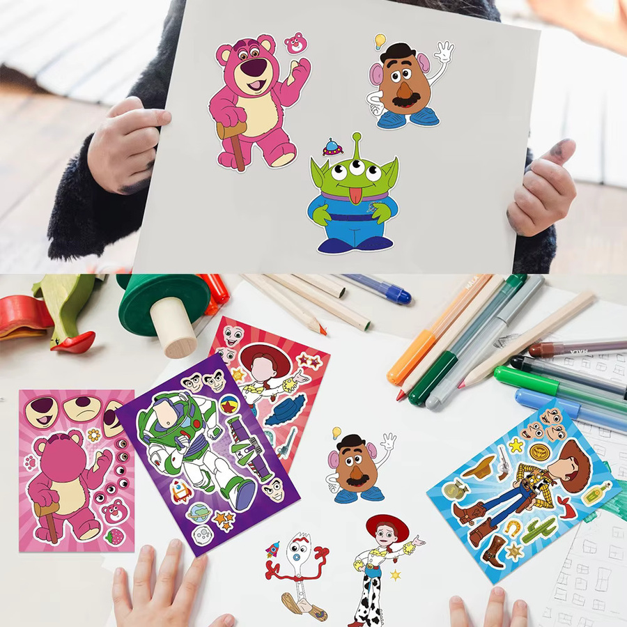 Disney Toy Story Puzzle-Aufkleber, 8/16 Blatt - Bild 5