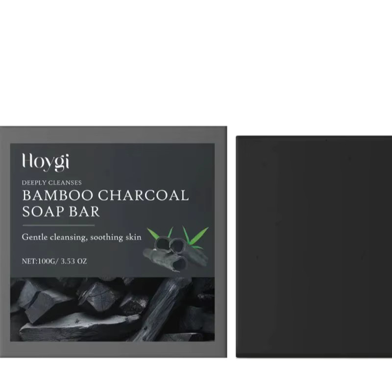 Hoygi Bambuskohle Körperseife, Unisex - Bild 4