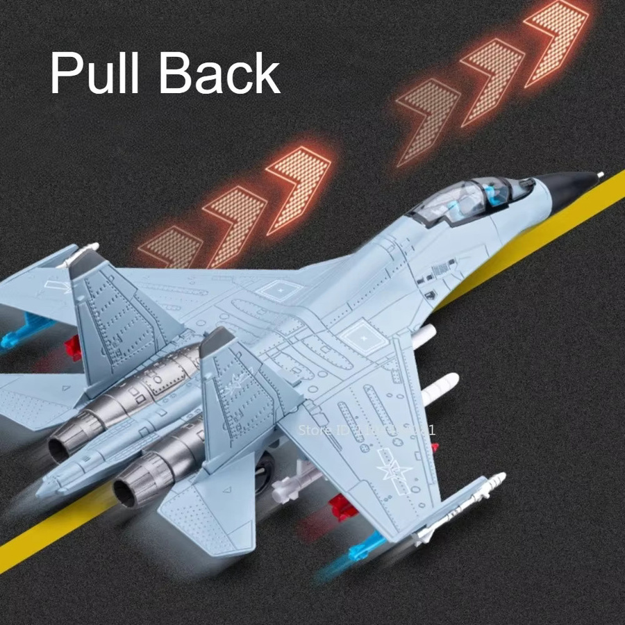 RMZ city J-16 Multirole Fighter, Diecast Modell, 1:81, Metall, mit Licht und Sound - Bild 3