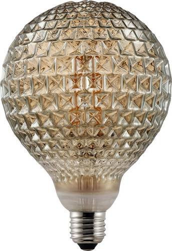 Nordlux LED Globeform E27 Leuchtmittel in Transparent mit warmweißem Licht, 2W, Durchmesser: 12,5 cm, Höhe: 18 cm - Bild 1