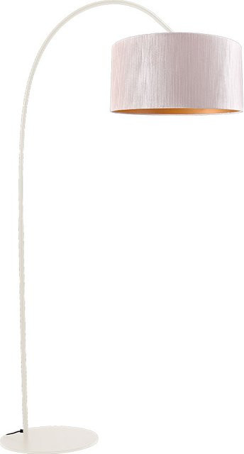 Masterlight Arch L 183 Stehleuchte in Perlweiß-Ritz Elfenbein mit Stoffschirm und Up-Down-Lichtfunktion - Bild 1