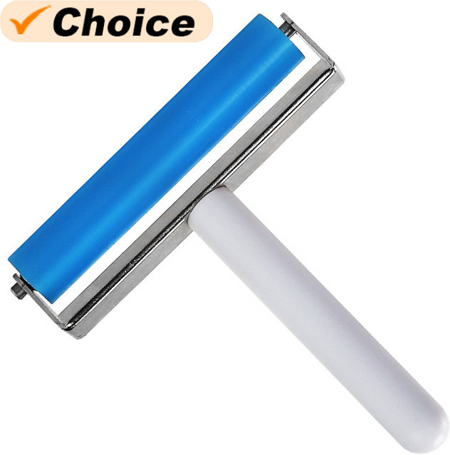Steinel Silikon Roller TE-504 Blau für LCD OCA Polarisierende Bildschirmfolien, Durchmesser: 10 cm - Bild 1