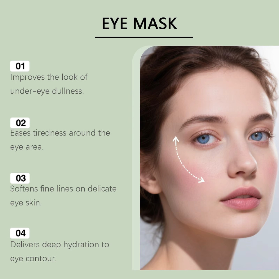 eelhoe Augenmaske mit Hyaluronsäure, Unisex - Bild 2