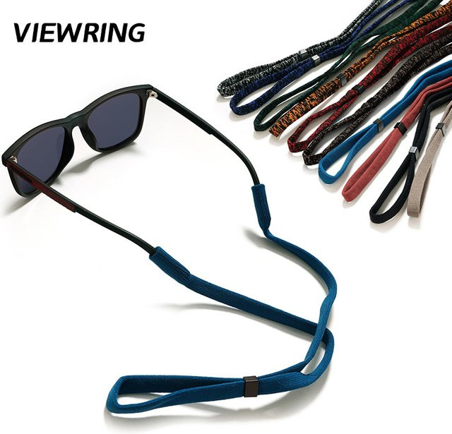Brillenband, verstellbar, rutschfest, Unisex, Schwarz, Braun - Bild 1