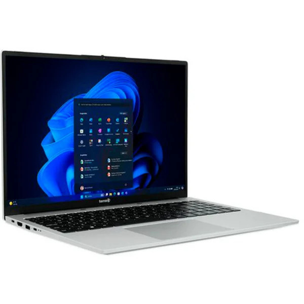 TERRA Mobile 1610A Notebook mit AMD Ryzen 7-7730U, 16 Zoll Display, 512 GB SSD, Windows 11 Pro, Silver/Black - Bild 1