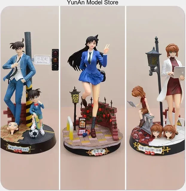 Phoenix Detective Conan Figurenset, 3 Stile, 25-27cm - Bild 1