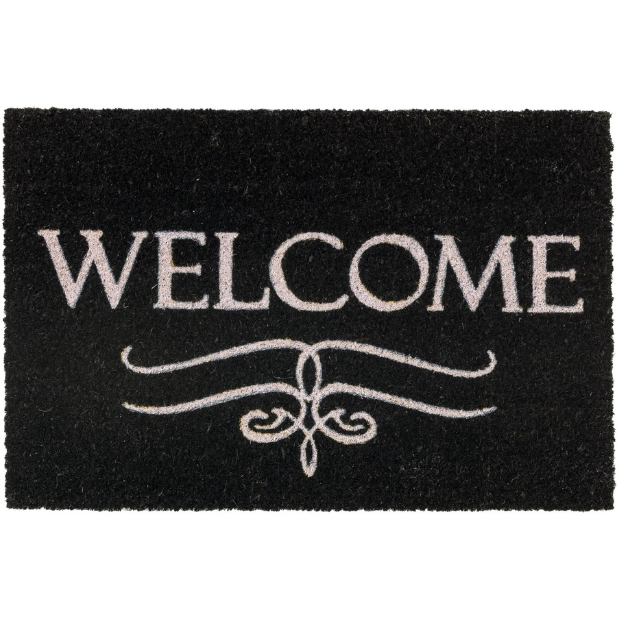 Astra Türmatte Coco Style Welcome in Schwarz, B: 60 cm, T: 40 cm - Bild 2