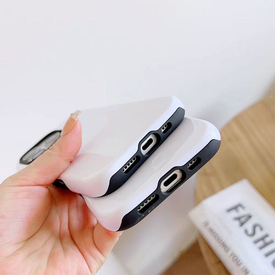 Potdemiel Seagull Seaside Handyhülle für iPhone 11 bis iPhone 17 Pro Max Plus, luxuriöse doppellagige Rückseite, Weiß - Bild 1