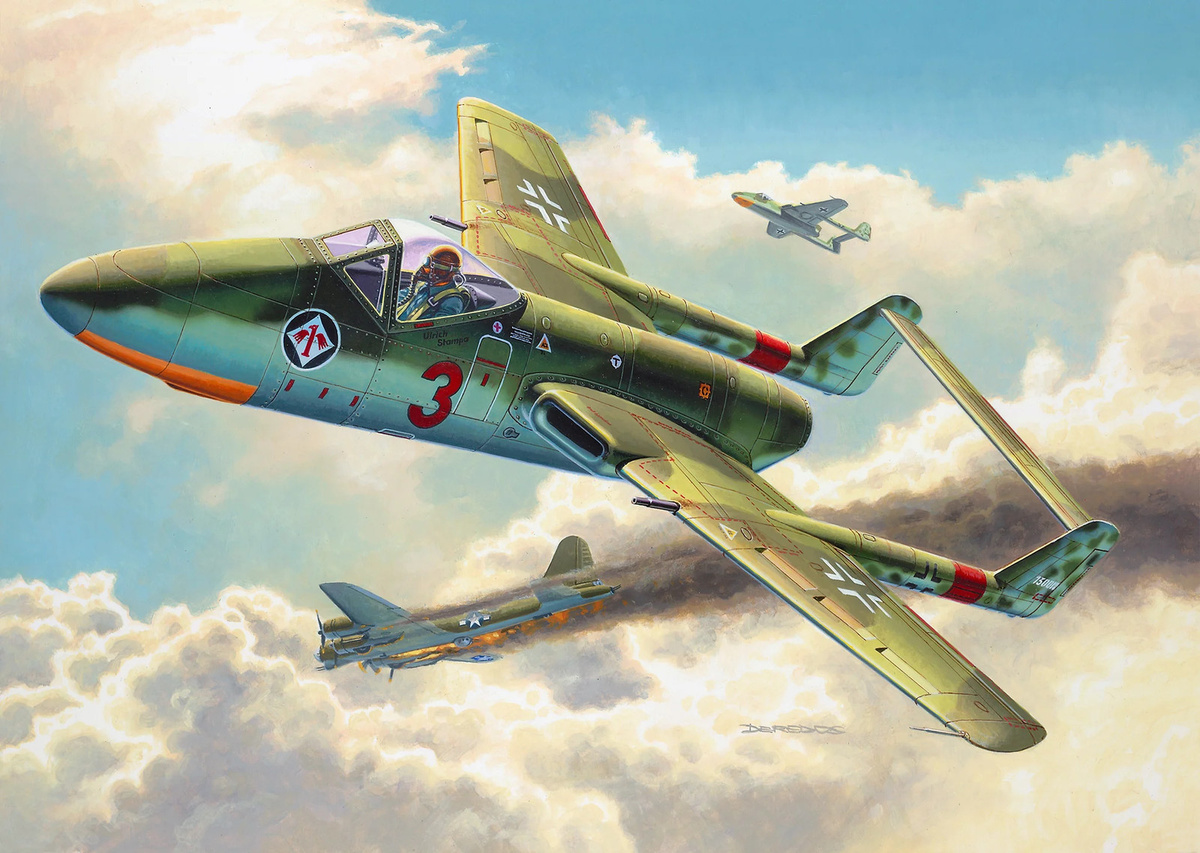 Revell Focke-Wulf TL Jäger Flitzer, Serie P, Modellbausatz, 1:72 - Bild 2