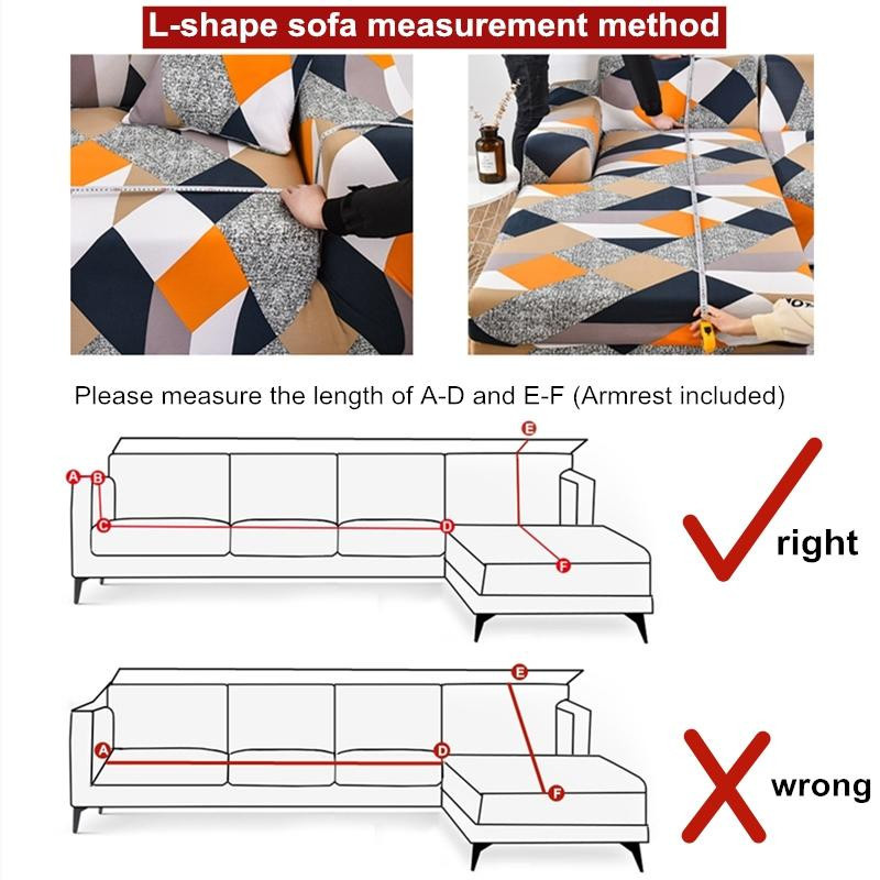 Wasserdichter und elastischer Sofabezug von Supermarket GO für 2-Sitzer, Polyester, rutschfest und waschbar, Breite: 145-185 cm - Bild 3