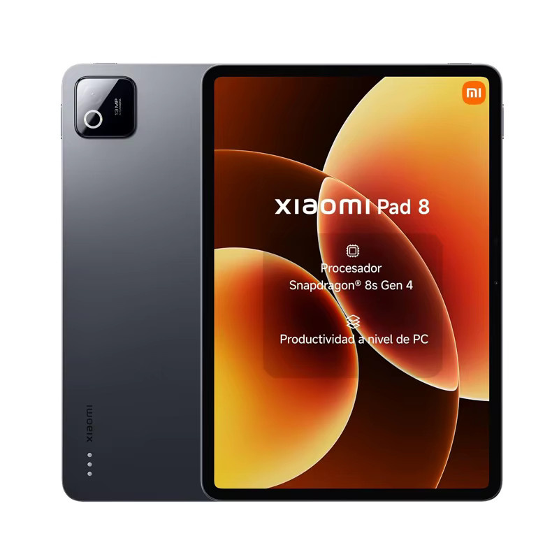 Xiaomi Pad 8 Tablet Globale Version mit 11,2 Zoll 3,2K 144Hz LCD Display, Snapdragon 8s Gen 4, 9200mAh Akku, Grau - Bild 1