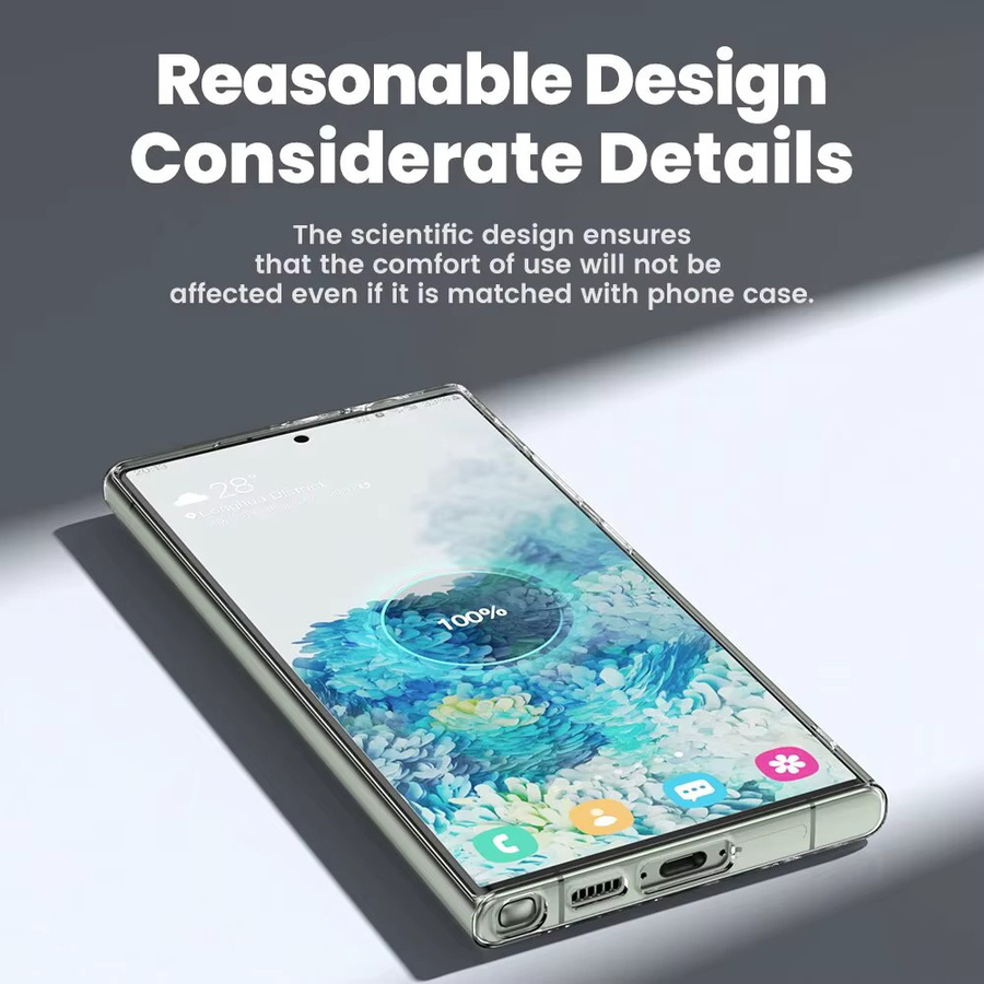 Toocki Transparente TPU Schutzhülle für Samsung Galaxy S21 Ultra S22 S23 S24 Series - Bild 2