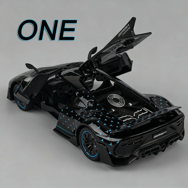 MAKEDA ONE 911 Modellauto, 1:32, mit Musik und Sound, Metall, Gummi - Bild 1