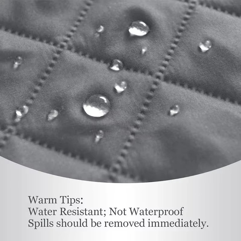 WANERQU Wasserabweisender 1-Sitzer Sessel Bezug aus Polyester mit rutschfester Unterseite und elastischen Riemen für Erwachsene, Kinder oder Haustiere - Bild 3
