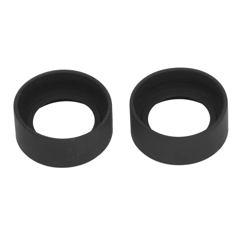 KKMOON Mikroskop-Okular-Augenmuscheln aus Gummi, 2 Stück, Schwarz, Durchmesser: 41 mm, flacher Winkel, passend für 37,5–39 mm Stereomikroskope - Bild 7