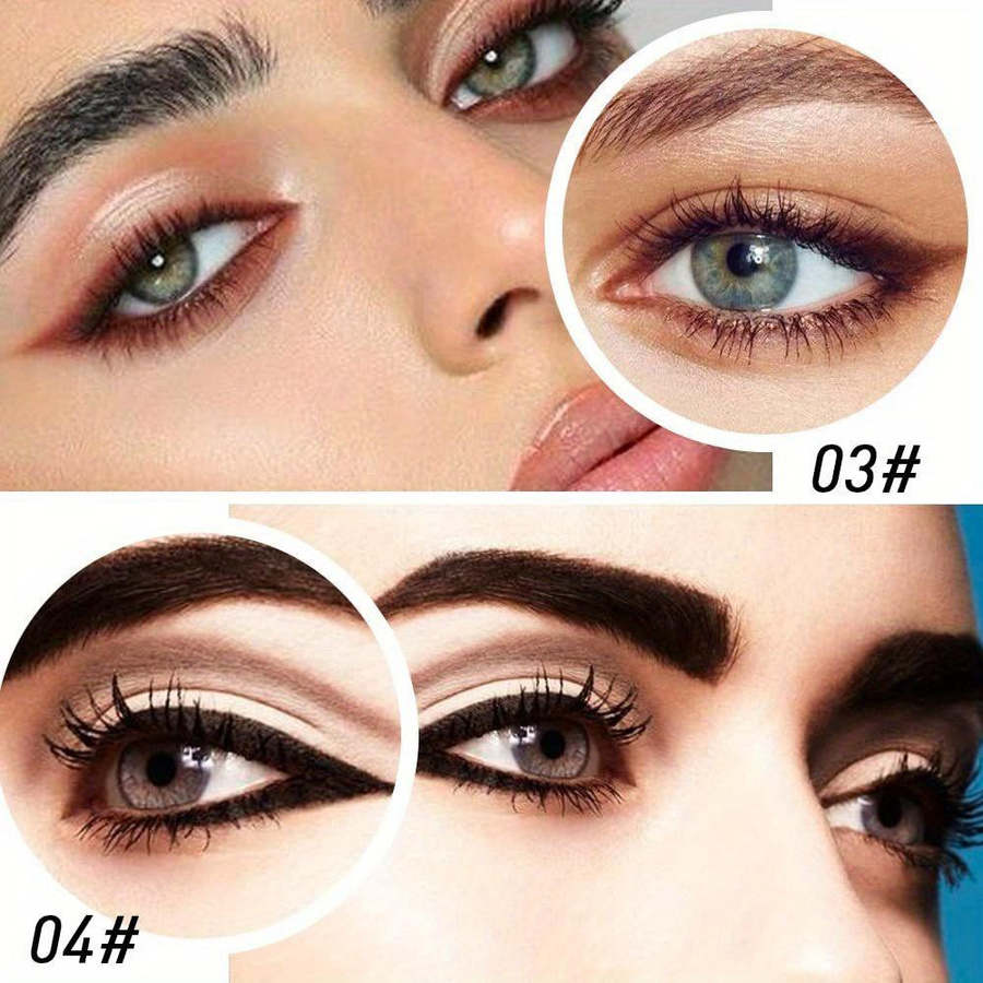 MMILE Eyeliner-Bleistift Gel, 04, Matt, Creme, Unisex - Bild 9