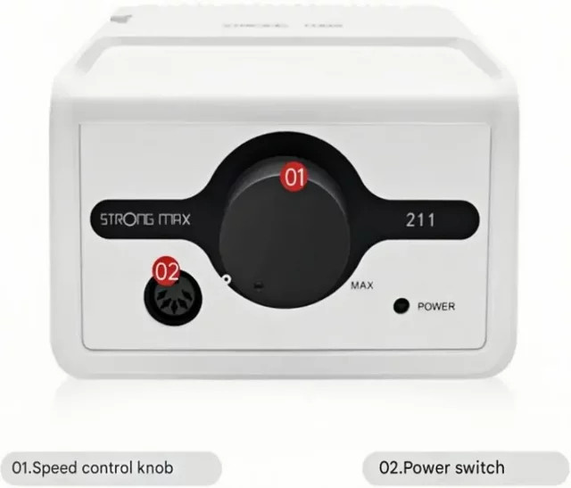 Marathon Elektrische Nagelbohrmaschine Professionelles Set - Bild 1