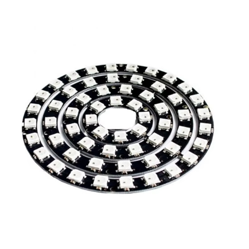 Si Tai&SH WS2812 5050 RGB LED Ringlampe in Multicolour mit integrierten Treibern - Bild 2